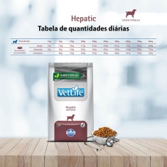 Ração Vet Life Hepatic para Cães