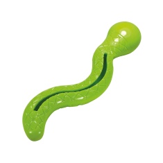 Brinquedo Jambo TPR Sound Cobra Verde para Cães
