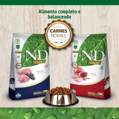 Ração N&D Gatos Adultos Farmina Prime Sabor Frango e Romã