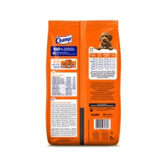 Ração Champ Carne e Cereal para Cães Adultos