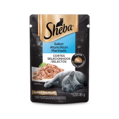 Ração Úmida Sheba Sachê para Gatos Adultos Sabor Atum 85g