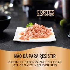 Ração Úmida Sheba Sachê para Gatos Adultos Sabor Atum 85g