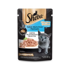 Ração Úmida Sheba Sachê para Gatos Filhotes Sabor Atum 85g
