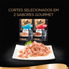 Ração Úmida Sheba Sachê para Gatos Filhotes Sabor Atum 85g