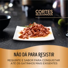Ração Úmida Sheba Sachê para Gatos Filhotes Sabor Carne 85g