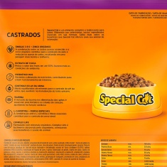 Special Cat Premium para Gatos Adultos Castrados