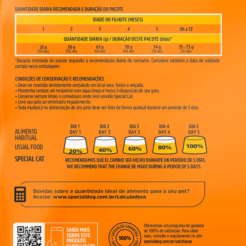 Special Cat Premium para Gatos Filhotes Special Cat Premium para Gatos Filhotes