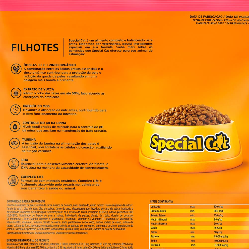Special Cat Premium para Gatos Filhotes Special Cat Premium para Gatos Filhotes