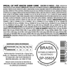 Special Cat Ultralife Patê Carne para Gatos Adultos - 100 g