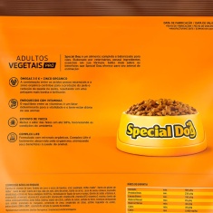 Ração Special Dog Premium Vegetais Pró para Cães Adultos
