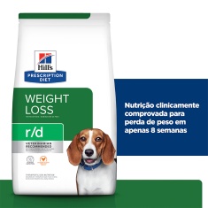 Ração Hill's Prescription Diet r/d Obesidade para Cães Adultos