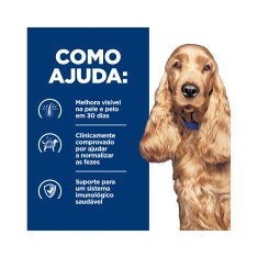 Ração Hill's Prescription Diet z/d para Cães Adultos Alergia Alimentares e da Pele 3,63 kg
