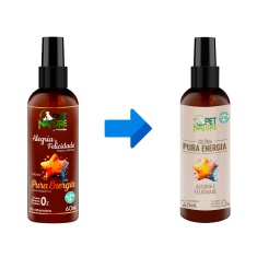 Perfume Pet Nature Petbrilho Vegano Alegria e Felicidade para Cães 60 ml