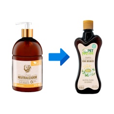 Shampoo PetNature Neutralizador para Cães e Gatos 500ml