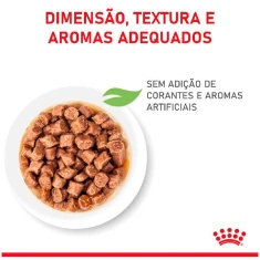 Ração Úmida Pedaços ao Molho Royal Canin Sachê para Gatos Filhotes com Até 12 Meses 85 g