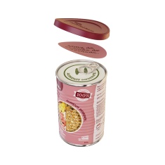 Refeição Natural Zee.Dog Kitchen Lata para Cães Filhotes Sabor Carne