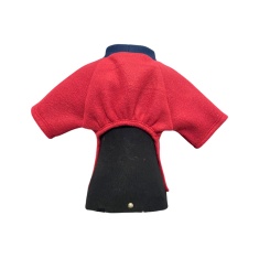 Blusa Fábrica Pet Com Manga Vermelha para Cães e Gatos
