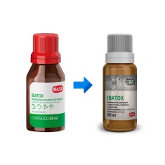 Carrapaticida, Sarnicida e Piolhicida Ibasa Ibatox 20ml