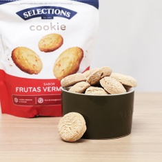 Cookie Selections For Pets Sabor Frutas Vermelhas para Cães Adultos 250g