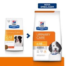 Ração Seca Hill's Prescription Diet c/d Multicare Cuidado Urinário para Cães Adultos