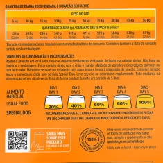 Ração Special Dog Premium Carne para Cães Adultos