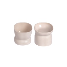 Comedouro ou Bebedouro Pet Games Ergonocat Bege