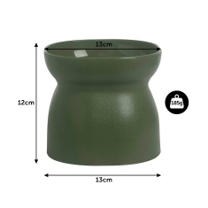 Comedouro ou Bebedouro Pet Games Ergonocat Verde Musgo