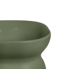 Comedouro ou Bebedouro Pet Games Ergonocat Verde Musgo