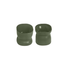 Comedouro ou Bebedouro Pet Games Ergonocat Verde Musgo