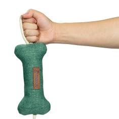 Brinquedo Mabuu Osso com Corda Verde
