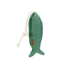 Brinquedo Mabuu Peixe com Corda Verde