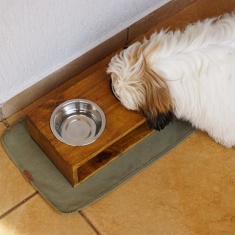 Jogo Americano Mabuu Pet Impermeável Preto para Cães e Gatos