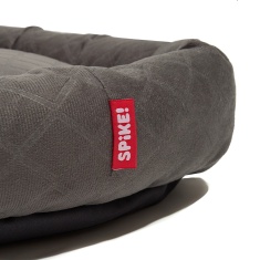 Cama Spike Velvet Redonda Terra para Cães e Gatos