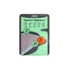 Tapete Higiênico Fresh Pads Slim Carvão M para Cães