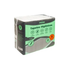 Tapete Higiênico Fresh Pads Slim Carvão M para Cães