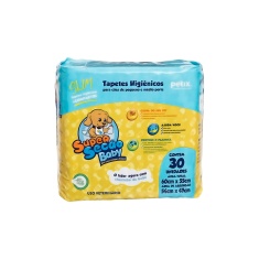 Tapete Higiênico Super Secão Baby Slim para Cães de Porte Pequeno e Médio