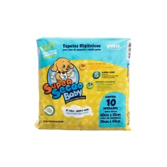 Tapete Higiênico Super Secão Baby Slim para Cães de Porte Pequeno e Médio