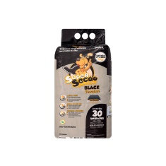 Tapete Higiênico Super Secão Black Premium para Cães 30 Unidades