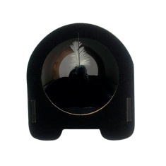 Arranhador Fábrica Pet Cama Iglu Preto para Gatos
