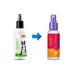Spray Antipulgas e Carrapatos Pelo Amor Ibasa para Cães