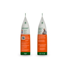 Areia Higiênica Viva Verde Grãos Grossos para Gatos