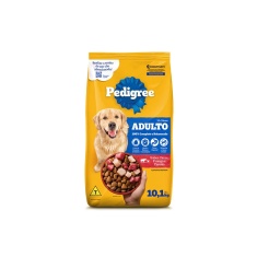 Ração Pedigree Carne Frango e Cereais Cães Adultos Raças Médias e Grandes