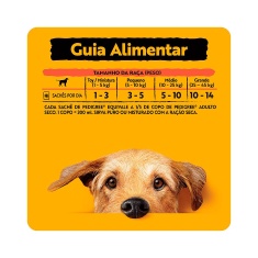 Ração Úmida Pedigree Sachê Carne ao Molho para Cães Adultos Sênior 7+ Anos 100 g