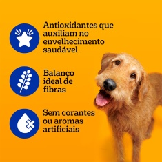 Ração Úmida Pedigree Sachê Carne ao Molho para Cães Adultos Sênior 7+ Anos 100 g