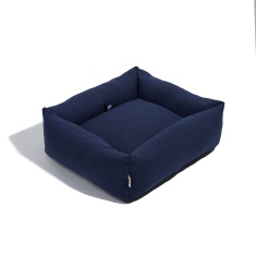 Cama Petz Puff Azul para Cães e Gatos