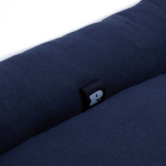 Cama Petz Puff Azul para Cães e Gatos