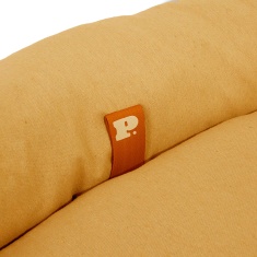 Cama Petz Puff Mostarda para Cães e Gatos