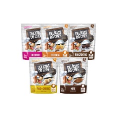 Kit de Snacks Festa na Caixa Petitos para Cães