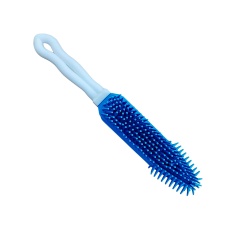 Escova Chalesco Tira Pelos Plus Azul para Cães e Gatos