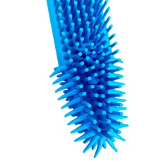 Escova Chalesco Tira Pelos Plus Azul para Cães e Gatos